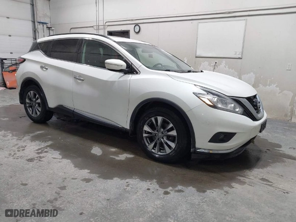 2015 Nissan Murano Platinum with VIN 5N1AZ2MH3FN222299, listed as a IAAI auction lot 41883664 with 118,000 mi miles. Bid and sale history available at carsss.com. Image 1.