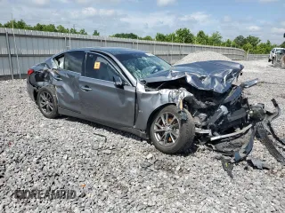 2017 Infiniti Q50 Signature Edition with VIN JN1EV7AP6HM741126, listed as a Copart auction lot 56382825 with 158,579 mi miles and Salvage title. Bid and sale history available at DreamBid. Image 4.