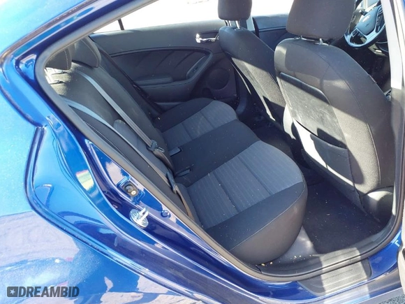 2017 Kia Forte S with VIN 3KPFL4A74HE125350, listed as a IAAI auction lot 41743892 with 110,000 mi miles. Bid and sale history available at carsss.com. Image 8.