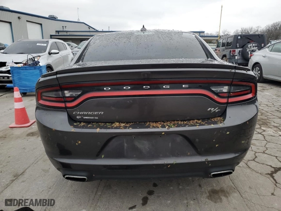 2016 Dodge Charger Road/Track with VIN 2C3CDXCT4GH251890, listed as a Copart auction lot 41417215 with 112,394 mi miles and Salvage Title. Bid and sale history available at carsss.com. Image 6.