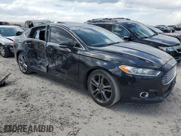 2016 Ford Fusion Titanium with VIN 3FA6P0K90GR191310, listed as a Copart auction lot 54839775 with 168,646 mi miles and Salvage title. Bid and sale history available at DreamBid. Image 4.
