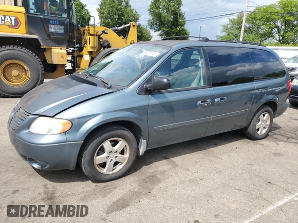 2007 Dodge Grand Caravan SXT z VIN 2D4GP44L47R117721, wystawiony jako Copart lot #58511195 z przebiegiem 115 850 mil mil oraz Szkoda całkowita • Salvage title. Historia ofert i sprzedaży dostępna na DreamBid. Obrazek 1.
