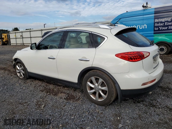 2008 Infiniti EX Journey with VIN JNKAJ09F18M358798, listed as a Copart auction lot 73673904 with 163,075 mi miles and Salvage Title. Bid and sale history available at DreamBid. Image 2.