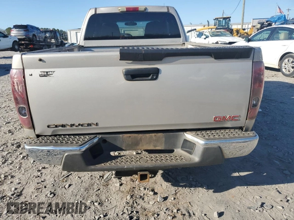 2006 GMC Canyon SLE Z85 with VIN 1GTCS196968278863, listed as a Copart auction lot 46755905 with 220,229 mi miles and Salvage Title. Bid and sale history available at carsss.com. Image 6.