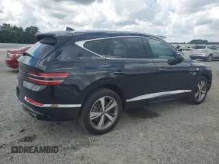 2021 Genesis GV80 with VIN KMUHBDSB6MU051632, listed as a Copart auction lot 56146815 with 32,288 mi miles and Salvage title. Bid and sale history available at DreamBid. Image 3.