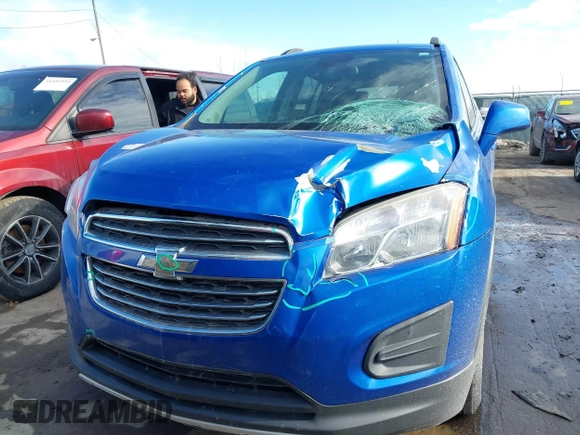 2016 Chevrolet Trax LT with VIN KL7CJPSB2GB542570, listed as a IAAI auction lot 41448934 with 160,468 mi miles and . Bid and sale history available at DreamBid. Image 12.