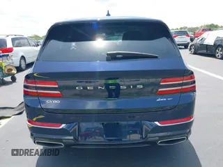 2023 Genesis GV80 with VIN KMUHCESC1PU128519, listed as a IAAI auction lot 42384545 with 32,388 mi miles and . Bid and sale history available at DreamBid. Image 16.