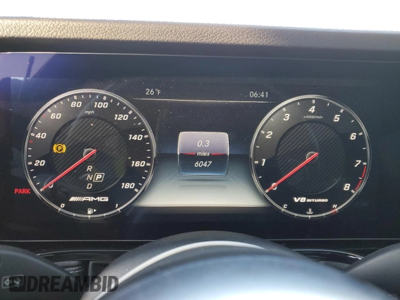 2020 Mercedes-Benz G 63 AMG with VIN W1NYC7HJ3LX364367, listed as a Copart auction lot 87410784 with 6,047 mi miles and Salvage title. Bid and sale history available at DreamBid. Image 9.