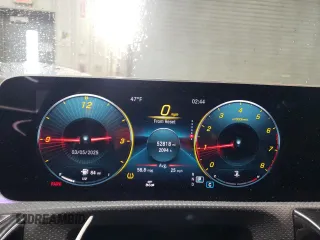 2020 Mercedes-Benz CLA with VIN W1K5J4GB1LN083694, listed as a Copart auction lot 47429625 with 52,818 mi miles and Salvage Title. Bid and sale history available at carsss.com. Image 9.