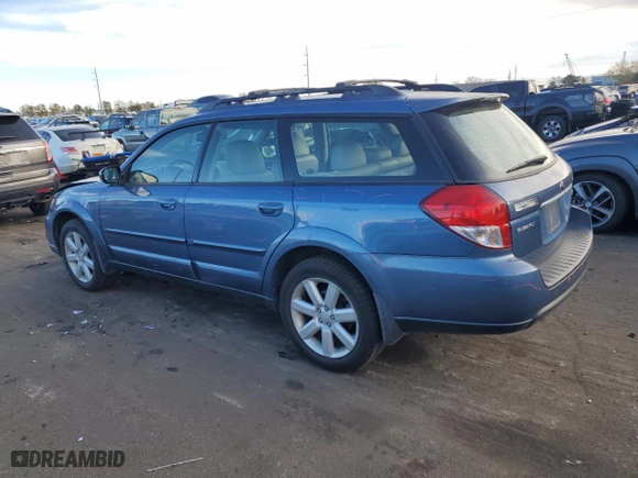 2008 Subaru Outback (Natl) Ltd with VIN 4S4BP62C587364055, listed as a Copart auction lot 81358824 with 108,500 mi miles and Salvage Title. Bid and sale history available at carsss.com. Image 2.