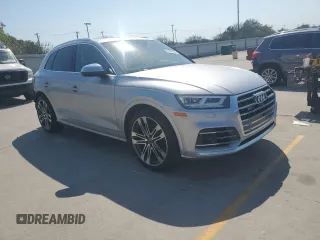 2018 Audi SQ5 Prestige with VIN WA1C4AFY2J2234161, listed as a Copart auction lot 74391484 with 57,817 mi miles and Salvage Title. Bid and sale history available at DreamBid. Image 4.