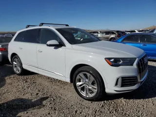 2020 Audi Q7 Premium Plus with VIN WA1LXAF74LD001646, listed as a Copart auction lot 89127205 with 62,382 mi miles and Clean Title. Bid and sale history available at carsss.com. Image 4.