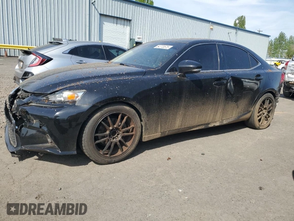 2015 Lexus IS 250 z VIN JTHBF1D29F5057753, wystawiony jako Copart lot #54773575 z przebiegiem 96 122 mil mil oraz Szkoda całkowita • Salvage title. Historia ofert i sprzedaży dostępna na DreamBid. Obrazek 1.