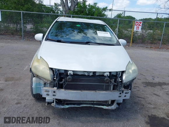 2011 Toyota Prius I with VIN JTDKN3DU9B0260439, listed as a IAAI auction lot 42134988 with 209,932 mi miles and . Bid and sale history available at DreamBid. Image 12.