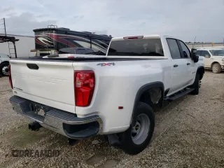 2020 Chevrolet Silverado 3500HD Work Truck with VIN 1GC4YSEY5LF329539, listed as a Copart auction lot 38278574 with 0 mi miles and Salvage Title. Bid and sale history available at carsss.com. Image 3.