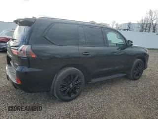 2019 Lexus LX 570 with VIN JTJHY7AX0K4292290, listed as a Copart auction lot 55386945 with 29,271 mi miles and Salvage Title. Bid and sale history available at DreamBid. Image 3.