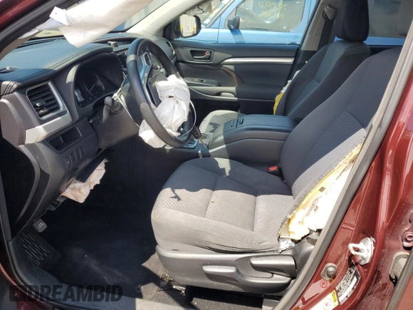 2015 Toyota Highlander LE z VIN 5TDBKRFH7FS117973, wystawiony jako Copart lot #58631385 z przebiegiem 102 642 mil mil oraz Szkoda całkowita • Salvage title. Historia ofert i sprzedaży dostępna na DreamBid. Obrazek 7.