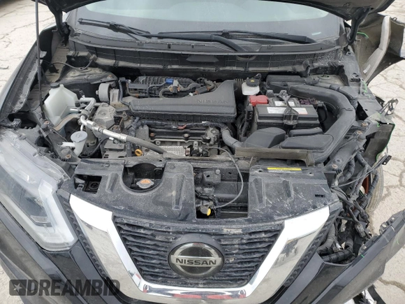 2019 Nissan Rogue SL with VIN 5N1AT2MV6KC741215, listed as a Copart auction lot 47249995 with 45,424 mi miles and Salvage Title. Bid and sale history available at carsss.com. Image 12.