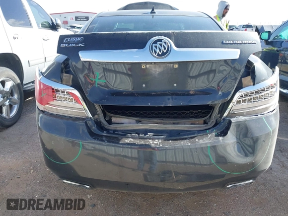 2013 Buick LaCrosse Premium 2 with VIN 1G4GH5E3XDF212362, listed as a IAAI auction lot 41836463 with 92,520 mi miles. Bid and sale history available at carsss.com. Image 6.
