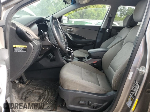 2014 Hyundai Santa Fe with VIN 5XYZU3LB5EG125541, listed as a Copart auction lot 58179995 with 162,801 mi miles and Clean title. Bid and sale history available at DreamBid. Image 7.