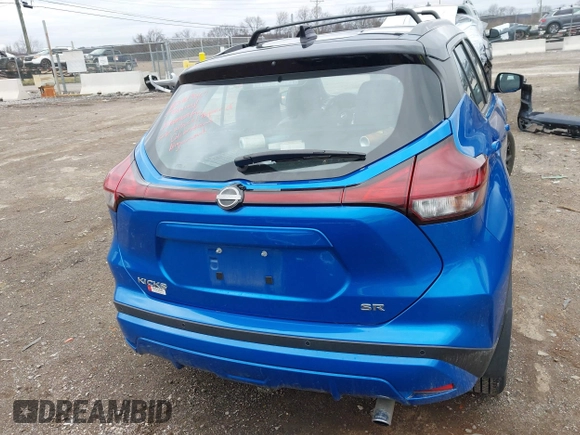 2023 Nissan Kicks SR with VIN 3N1CP5DV2PL520079, listed as a IAAI auction lot 41733144 with 16,398 mi miles. Bid and sale history available at carsss.com. Image 16.