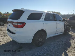 2022 Dodge Durango GT Plus with VIN 1C4RDHDG5NC199926, listed as a Copart auction lot 52198985 with 39,242 mi miles and Salvage Title. Bid and sale history available at DreamBid. Image 3.