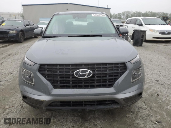 2021 Hyundai Venue SE with VIN KMHRB8A39MU073354, listed as a Copart auction lot 53810784 with 86,679 mi miles and Salvage Title. Bid and sale history available at DreamBid. Image 5.