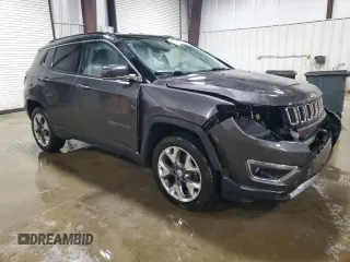2018 Jeep Compass Limited with VIN 3C4NJDCB4JT262566, listed as a Copart auction lot 51823345 with 114,513 mi miles and Salvage Title. Bid and sale history available at carsss.com. Image 4.