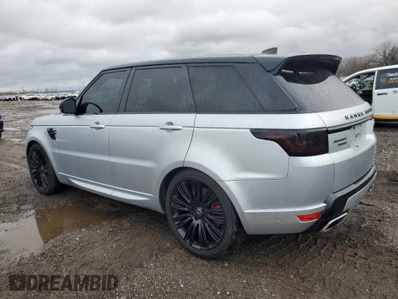 2019 Land Rover Range Rover Sport Dynamic with VIN SALWR2REXKA832168, listed as a Copart auction lot 47318485 with 56,750 mi miles and Salvage Title. Bid and sale history available at carsss.com. Image 2.