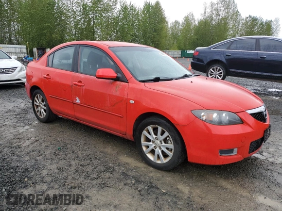 2007 Mazda Mazda3 i Sport with VIN JM1BK32FX71660492, listed as a Copart auction lot 54097615 with 163,183 mi miles and Clean Title. Bid and sale history available at carsss.com. Image 4.