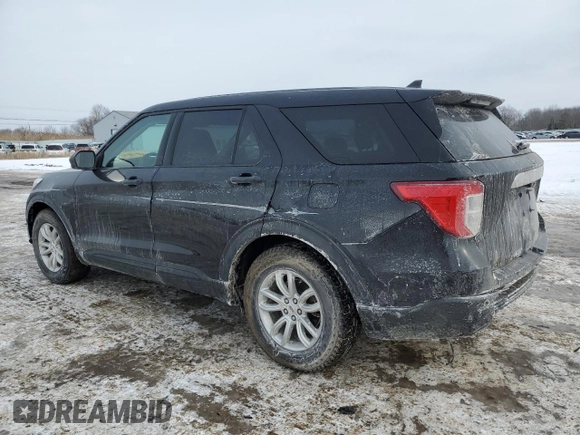 2021 Ford Explorer with VIN 1FMSK7BH6MGA11771, listed as a Copart auction lot 42399355 with 81,567 mi miles and Salvage Title. Bid and sale history available at carsss.com. Image 2.