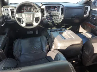2015 GMC Sierra 1500 SLE with VIN 3GTU2UEC8FG102219, listed as a Copart auction lot 43598875 with 93,732 mi miles and Salvage Title. Bid and sale history available at carsss.com. Image 8.
