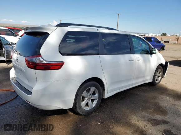 2020 Toyota Sienna LE Auto Access Seat with VIN 5TDKZ3DC8LS067046, listed as a Copart auction lot 68839594 with 48,422 mi miles and Salvage Title. Bid and sale history available at carsss.com. Image 3.