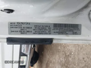 2021 Ram ProMaster City Cargo Tradesman с VIN ZFBHRFAB3M6U42126, выставлен на аукционе IAAI как лот 42029538 с пробегом 97 021 миль миль и . История ставок и продаж доступна на DreamBid. Изображение 9.
