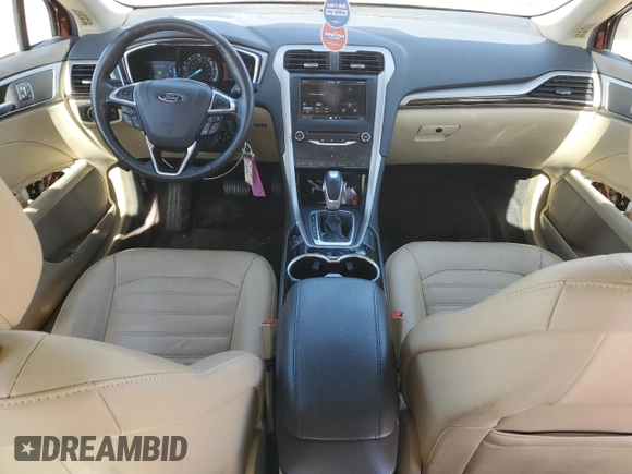 2014 Ford Fusion SE Hybrid with VIN 3FA6P0LU3ER366682, listed as a Copart auction lot 44687185 with 60,440 mi miles and Salvage Title. Bid and sale history available at DreamBid. Image 8.