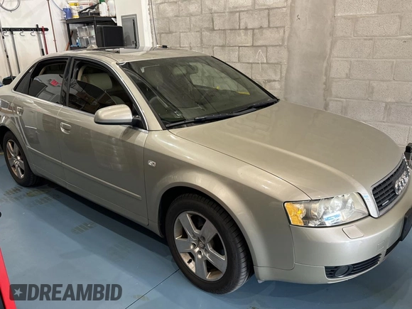 2004 Audi A4 3.0L with VIN WAULT68E84A134954, listed as a Copart auction lot 73234824 with 107,934 mi miles and Clean Title. Bid and sale history available at carsss.com. Image 1.