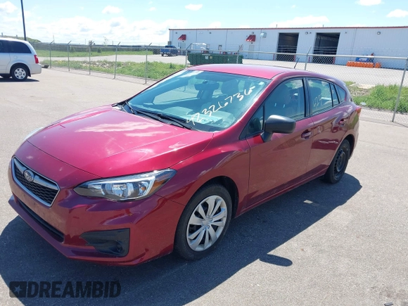 2017 Subaru Impreza with VIN 4S3GTAA69H3710376, listed as a IAAI auction lot 42326736 with 53,803 mi miles and . Bid and sale history available at DreamBid. Image 17.