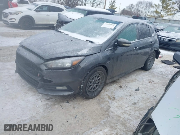 2018 Ford Focus ST with VIN 1FADP3L94JL232292, listed as a IAAI auction lot 41329231 with 114,858 mi miles and . Bid and sale history available at DreamBid. Image 18.