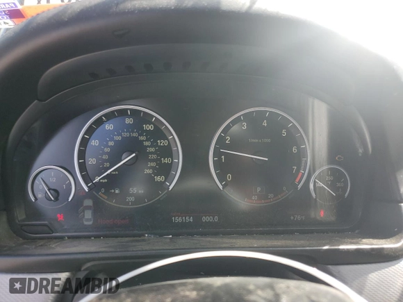 2016 BMW 5 Series 550i with VIN WBAKN9C5XGD961730, listed as a Copart auction lot 58426485 with 156,154 mi miles and Clean title. Bid and sale history available at DreamBid. Image 9.