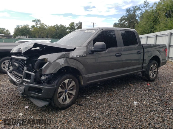 2019 Ford F-150 XL with VIN 1FTEW1CP2KKD94918, listed as a Copart auction lot 80581174 with Not provided miles and Salvage title. Bid and sale history available at DreamBid. Image 1.