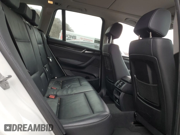 2016 BMW X3 xDrive28i with VIN 5UXWX9C58G0D82226, listed as a Copart auction lot 51960465 with 129,066 mi miles and Salvage Title. Bid and sale history available at DreamBid. Image 11.