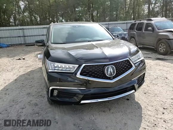 2020 Acura MDX w/Advance Pkg with VIN 5J8YD4H85LL020158, listed as a Copart auction lot 44995445 with 48,593 mi miles and Salvage Title. Bid and sale history available at carsss.com. Image 14.