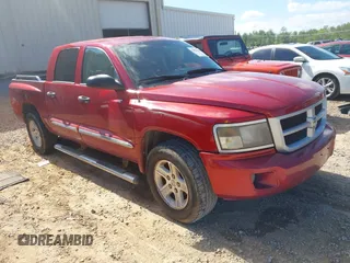 2009 Dodge Dakota SXT with VIN 1D7HE38K49S778966, listed as a IAAI auction lot 42034664 with 169,756 mi miles and . Bid and sale history available at carsss.com. Image 1.