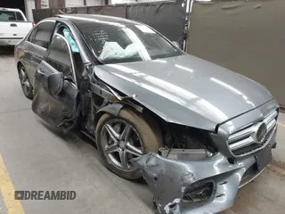 2017 Mercedes-Benz E-Class E 300 Luxury with VIN WDDZF4JB1HA085505, listed as a IAAI auction lot 41691166 with 1 mi miles. Bid and sale history available at carsss.com. Image 1.