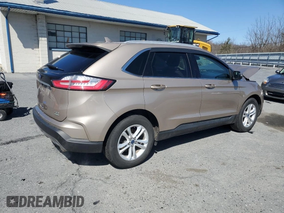 2020 Ford Edge SEL with VIN 2FMPK4J99LBA83651, listed as a Copart auction lot 50060495 with 28,273 mi miles and Salvage Title. Bid and sale history available at carsss.com. Image 3.