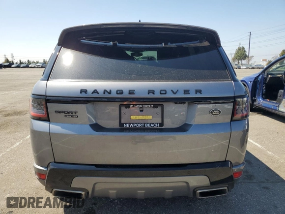 2022 Land Rover Range Rover Sport HSE Dynamic with VIN SALWR2SEXNA234421, listed as a Copart auction lot 55528695 with 35,828 mi miles and Salvage Title. Bid and sale history available at DreamBid. Image 6.