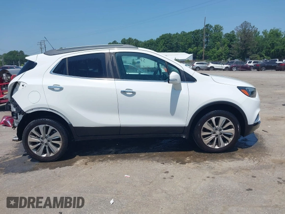 2017 Buick Encore Preferred with VIN KL4CJESBXHB084439, listed as a IAAI auction lot 42578119 with 90,631 mi miles and . Bid and sale history available at DreamBid. Image 14.