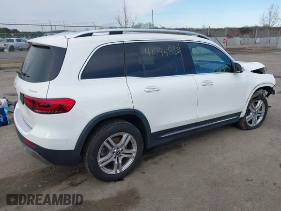 2022 Mercedes-Benz GLB 250 z VIN W1N4M4HB7NW173675, wystawiony jako IAAI lot #41744858 z przebiegiem 20 909 mil mil oraz . Historia ofert i sprzedaży dostępna na DreamBid. Obrazek 4.
