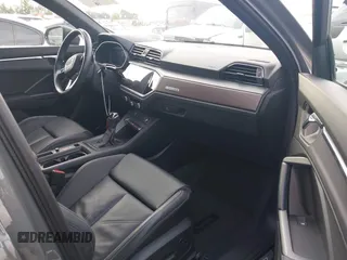 2023 Audi Q3 S line Premium with VIN WA1DECF38P1137384, listed as a IAAI auction lot 41895727 with 28,529 mi miles and . Bid and sale history available at DreamBid. Image 5.