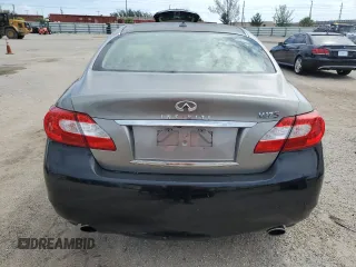 2011 Infiniti M37 with VIN JN1BY1AP1BM322471, listed as a Copart auction lot 73488294 with 159,554 mi miles and Salvage Title. Bid and sale history available at carsss.com. Image 6.